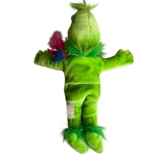 Vintage 1997 Grinch and Whozit‎ Puppet Plush Toy Dr. Seuss By Stellar Gifts - Picture 2 of 6